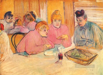 prostitutas alrededor de una mesa Toulouse Lautrec Henri de Pinturas al óleo